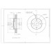 Диск тормозной передний AVANTECH BR3034S