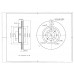 Диск тормозной передний AVANTECH BR3047S