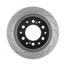 Диск тормозной задний левый AVANTECH (перфорированный) BR5004RL