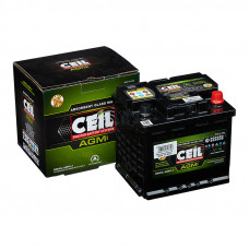 Аккумулятор CEIL DIN AGM DIN50-AGM-L1 L, 50Ah, 540A, 207x175x190, бортик DIN50AGML1L Аккумулятор CEIL DIN AGM DIN50-AGM-L1 L, 50Ah, 540A, 207x175x190, бортик DIN50AGML1L