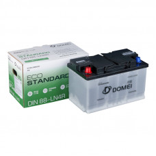 Аккумулятор DOMEI Eco STANDARD DIN 88 - LN4R, 88Ah, 850A, 315x175x190, бортик DIN88LN4R