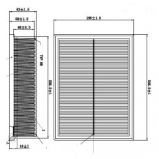 Фильтр воздушный DOUBLE FORCE DFA1119