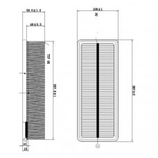 Фильтр воздушный DOUBLE FORCE DFA2774 Фильтр воздушный DOUBLE FORCE DFA2774