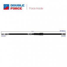 Шланг тормозной Double Force DFH0115