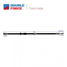 Шланг тормозной Double Force DFH0117