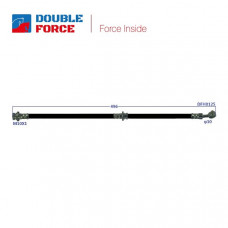 Шланг тормозной Double Force DFH0125