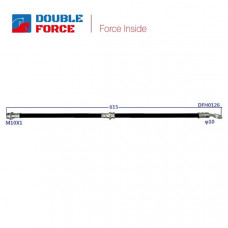 Шланг тормозной Double Force DFH0126
