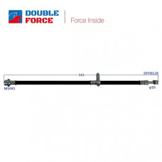 Шланг тормозной Double Force DFH0128