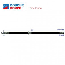 Шланг тормозной Double Force DFH0148