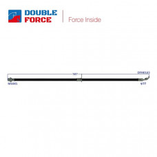 Шланг тормозной Double Force DFH0165