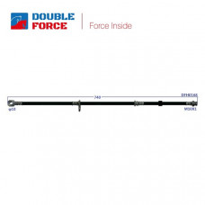 Шланг тормозной Double Force DFH0168