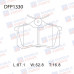 Колодки тормозные дисковые задние Double Force DFP1330