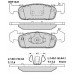 Колодки тормозные дисковые передние Double Force DFP1421