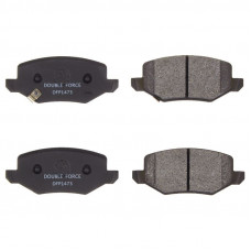 Колодки тормозные дисковые задние Double Force DFP1473
