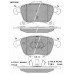 Колодки тормозные дисковые передние Double Force DFP1496