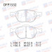 Колодки тормозные дисковые передние Double Force DFP1532