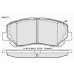 Колодки тормозные дисковые передние Double Force DFP1571