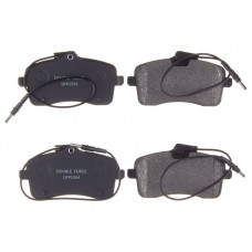 Колодки тормозные дисковые передние Double Force DFP1594