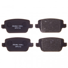 Колодки тормозные дисковые задние Double Force DFP1732