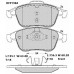 Колодки тормозные дисковые Double Force Замена для арт. DFP1521 DFP1984