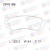 Колодки тормозные дисковые задние Double Force DFP3198