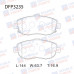 Колодки тормозные дисковые передние Double Force DFP3235