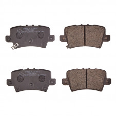Колодки тормозные дисковые задние Double Force DFP3408