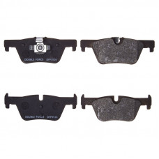 Колодки тормозные дисковые задние Double Force DFP3516
