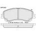 Колодки тормозные дисковые передние Double Force DFP3569