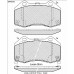 Колодки тормозные дисковые передние Double Force DFP3618