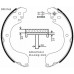 Колодки тормозные барабанные задние Double Force DFS1163