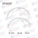 Колодки тормозные барабанные задние Double Force DFS8287