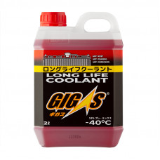 Антифриз GIGAS LONG LIFE COOLANT -40 RED, красный, 2л LLC40R002