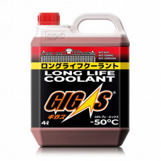 Антифриз GIGAS LONG LIFE COOLANT -50 RED, красный, 4л LLC50R004 Антифриз GIGAS LONG LIFE COOLANT -50 RED, красный, 4л LLC50R004