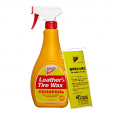 Полироль универсальный (кож.,рез.,пласт.) Leather & Tire Wax, 500мл 330125