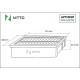 Фильтр воздушный Nitto 4RS1022W