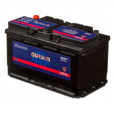 Аккумулятор OURSUN DIN L4 (DIN-80), 80Ah, 710A, 312x175x190, бортик L4(DIN80)