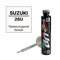 Краска SUZUKI 26U для ремонта сколов и царапин Soft99 TOUCH UP PAINT, флакон с кисточкой, 12 мл S90