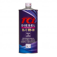 Масло для дизельных двигателей TCL Diesel, Fully Synth, DL-1, 5W30, 1л D0010530