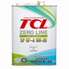 Масло моторное TCL Zero Line Fully Synth, Fuel Economy, SP, GF-6, 0W20, 4л Z0040020SP Масло моторное TCL Zero Line Fully Synth, Fuel Economy, SP, GF-6, 0W20, 4л Z0040020SP
