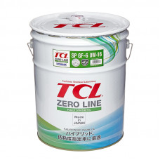 Масло моторное TCL Zero Line Fully Synth, Fuel Economy, SP, GF-6, 0W16, 20л Z0200016SP